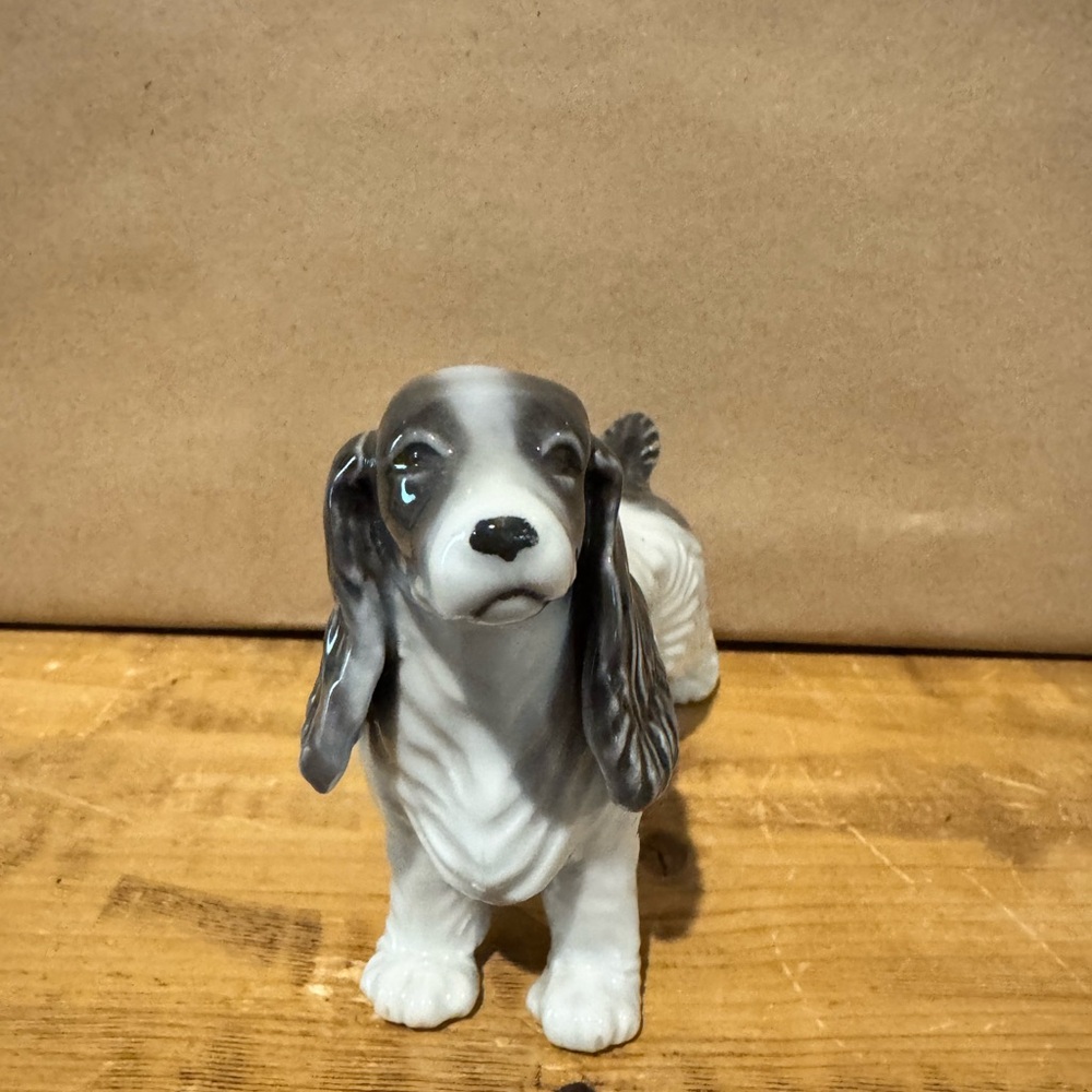 Vintage KYOTO JAPAN" Porcelain Cocker Spaniel Figurine - Picture 2 of 5